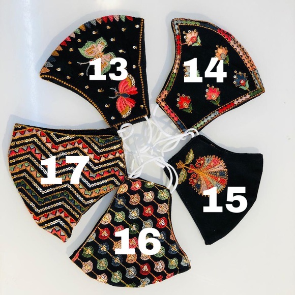 Embroidery Face Masks - Picture 9 of 16